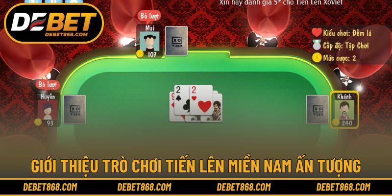 Giới thiệu siêu phẩm bài Tiến lên đang cực hot